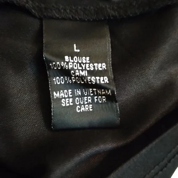 Floral Blouse+Cami Set NWT L - Picture 6 of 6